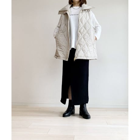 【 siro de labonte 】stand collar vest