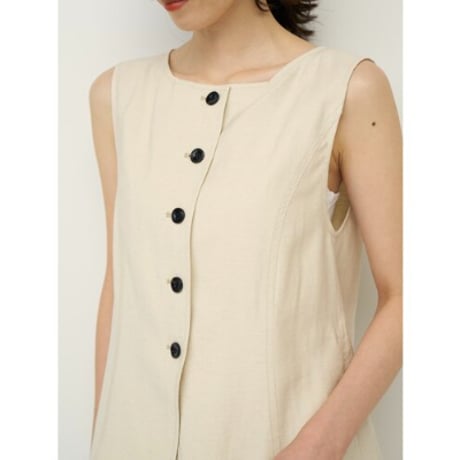 【CHIGNON】麻ﾐｯｸｽｼﾞﾚTOPS