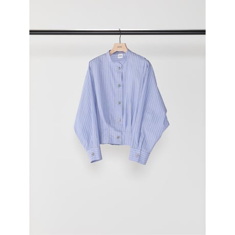 【YENN】STRIPE SHIRT JACKET