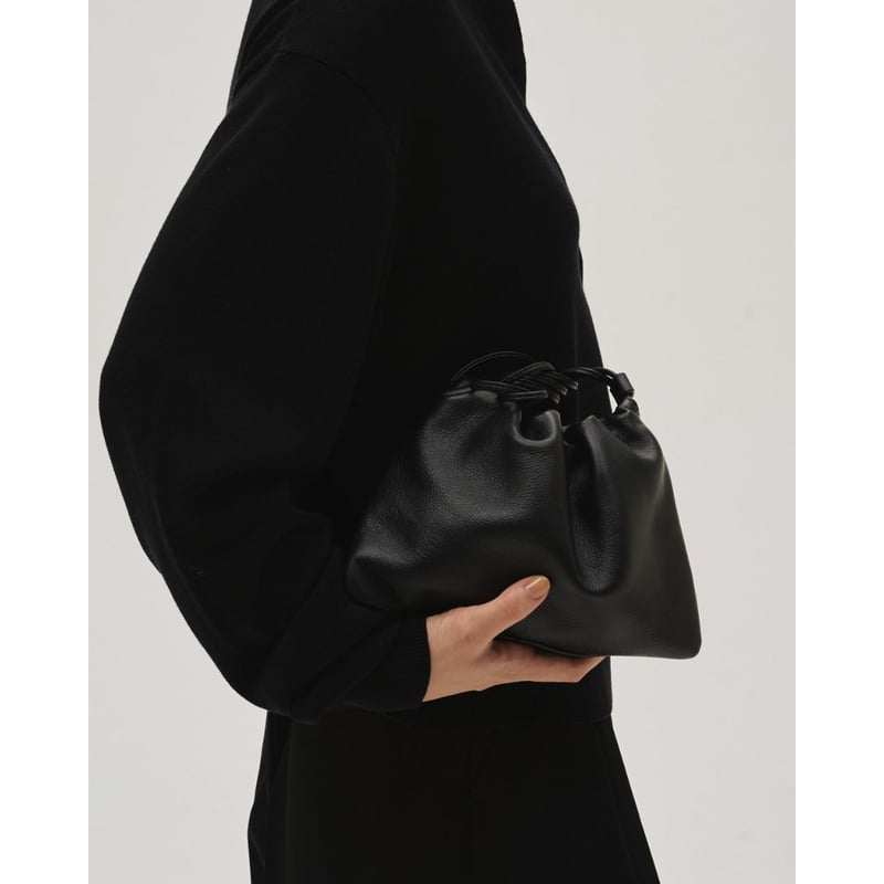 TODAYFUL】Drawstring Leather Bag ※納期 5月上旬〜6月上旬