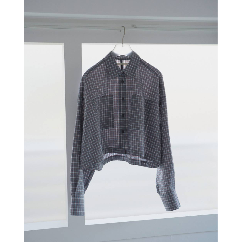 anuke】Check Short Shirts | selectshop kusukusu