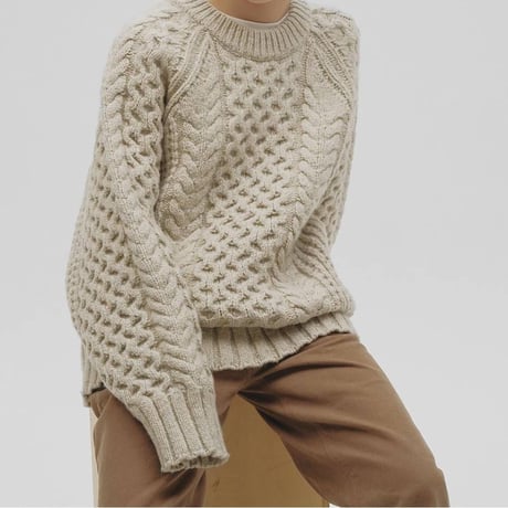 【TODAYFUL】Cable Over Knit　※納期12月中旬～1月中旬
