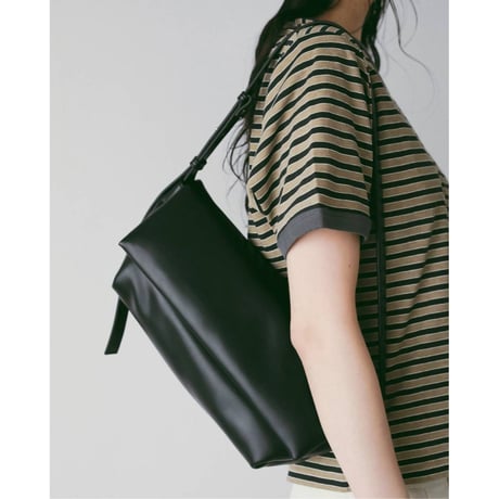 【anuke】Ecoleather Wrap Bag