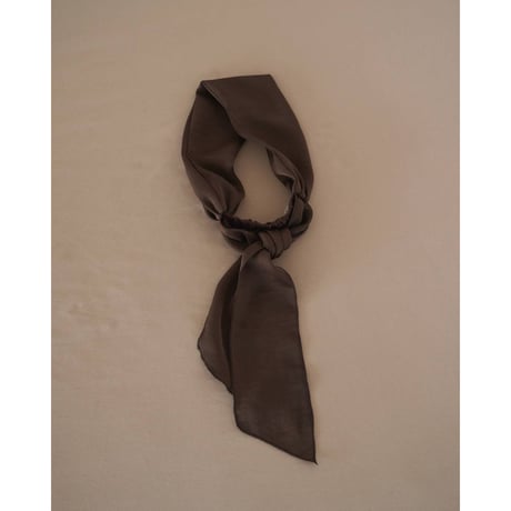 【anuke】Satin Hair Turban　※納期5月中旬～6月中旬