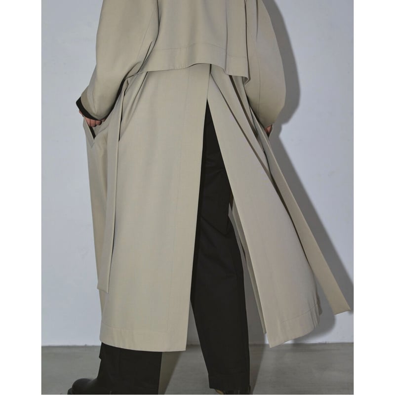 Standcollar Trench Coat | selectshop kusukusu Standcollar Trench Coat | selectshop kusukusu