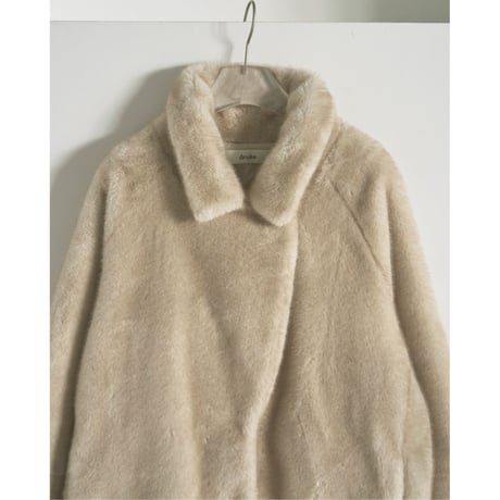 【anuke】Eco Minkfur Jacket※11月中～12月中