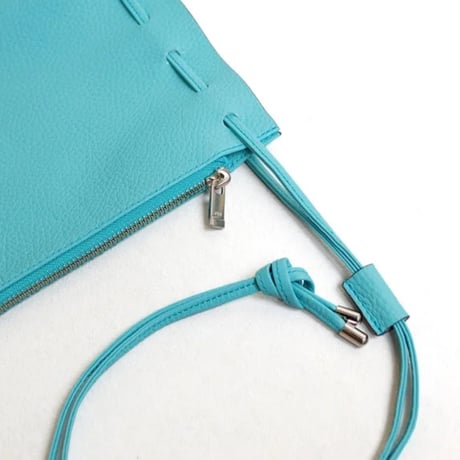 再販【blancle】S.LEATHER ZIP DRAWSTRING 【Ssize】bc1171