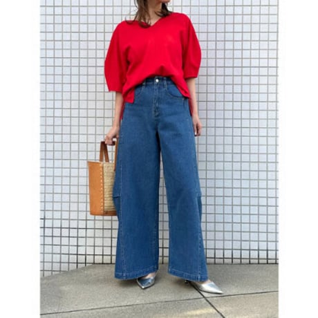 【Mewl】ﾊｰﾄｶｯﾄﾎﾟﾝﾁTOPS