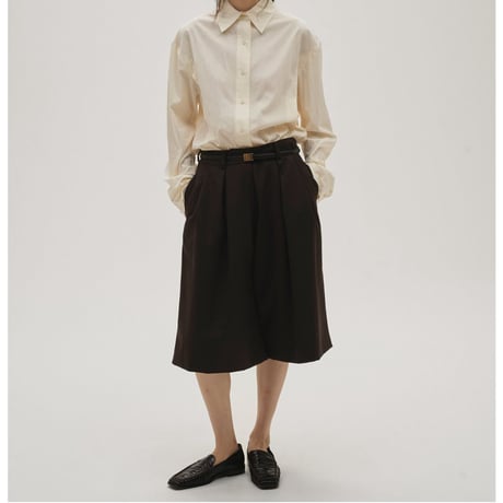 【TODAYFUL】Twill Bermuda Pants　※納期5月上旬〜6月上旬
