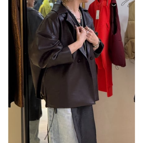 【NOMINE】フェイクレザーオーパーJK