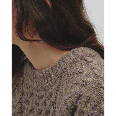 【TODAYFUL】Cable Over Knit　※納期12月中旬～1月中旬