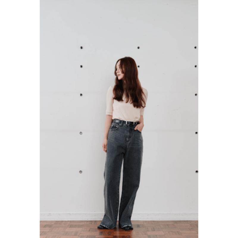 Hella】side hem slit denim ※納期4月中旬〜5月中旬 | selec
