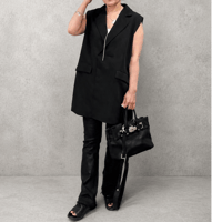 【M.U.L.】TAILORED OVER VEST　MULW-2040
