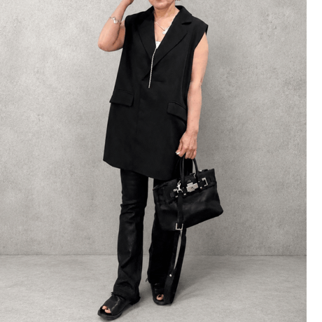 【M.U.L.】TAILORED OVER VEST　MULW-2040
