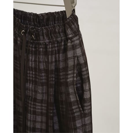 【TODAYFUL】Check Jacquard Pants　※納期5月中旬〜6月中旬