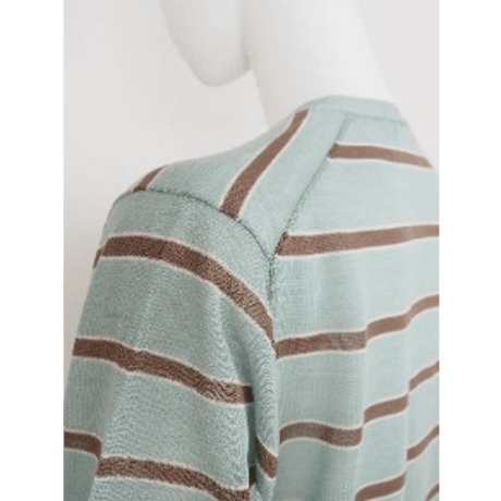 【Boutique Ordinary】Striped Knit Cardigan
