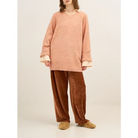【YENN】ALPACA MIX SWEATER