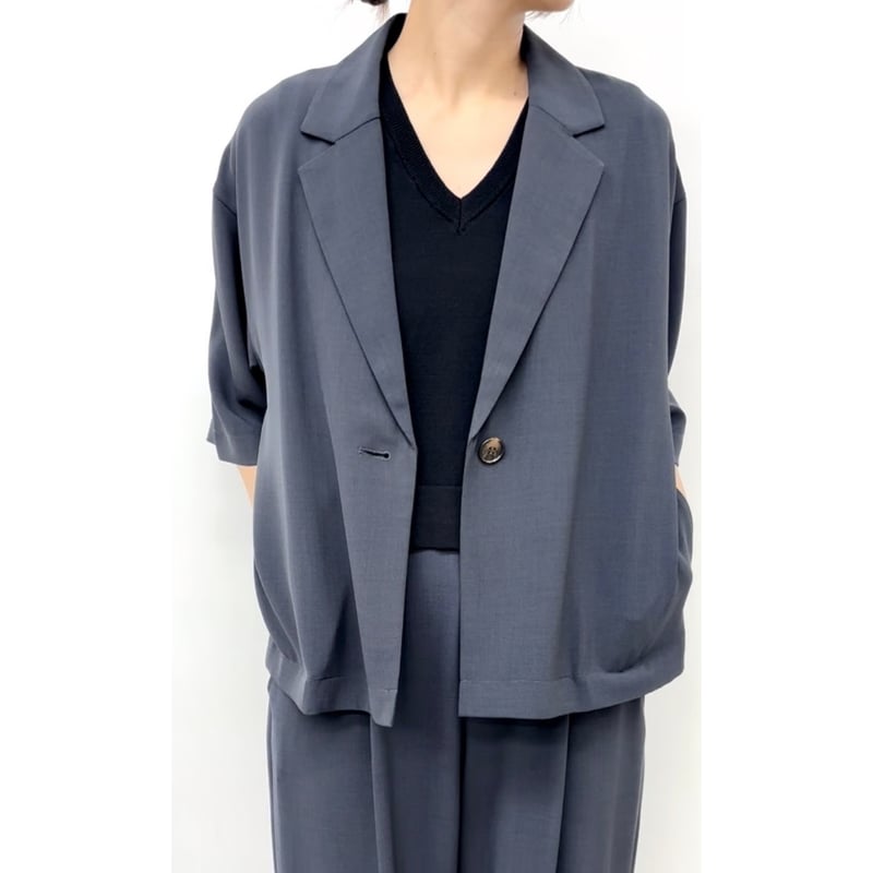 【CLOCHE】　春夏用　ジャケット 再販【CLOCHE】クールグログランジャケット | selectshop kusukusu