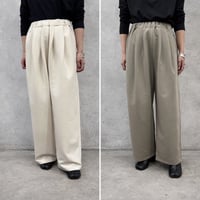 【siro de labonte】tuck easy pants