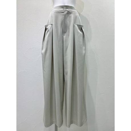 【CYAN tokyo】Wタックストレッチワイド