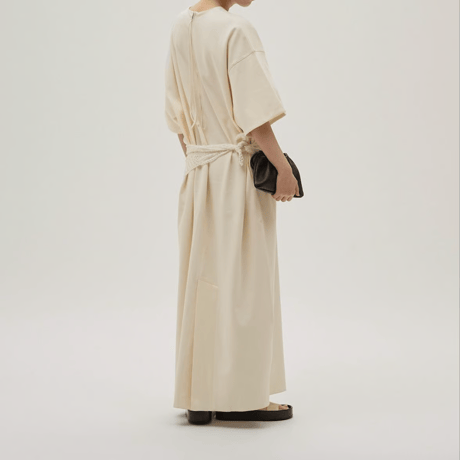 【TODAYFUL】Halfsleeve Easy Dress　※納期3月中旬〜4月中旬