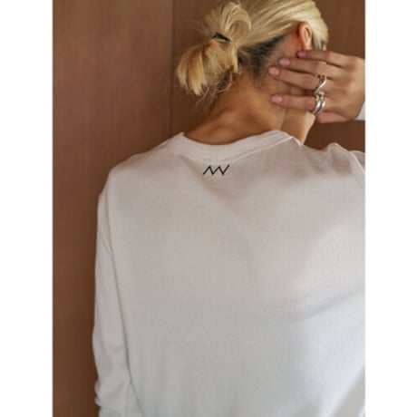 【YENN】COTTON RIB LONG TEE