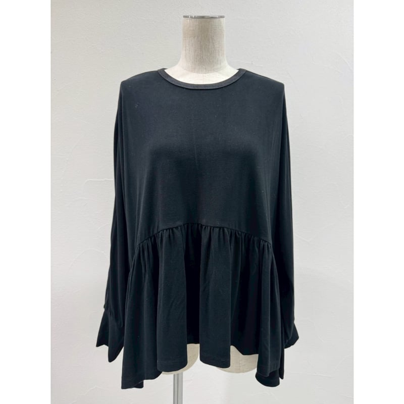 CYAN TOKYO】ラウンドギャザーウォームドルマンTOPS | selectshop k