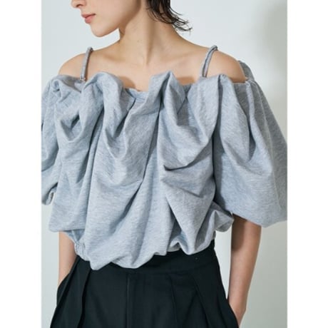【MEWL】ｼｮｰﾄ丈2WAYｵﾌｼｮﾙTOPS
