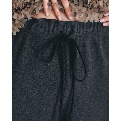 【anuke】Fleece Rough Pants　※納期9月中旬〜10月中旬