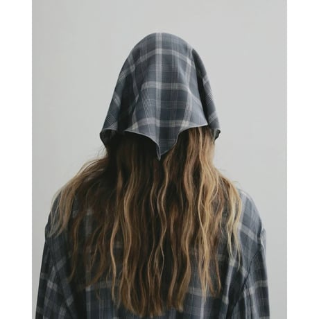 【anuke】Check Scarf　※納期4月下旬～5月下旬