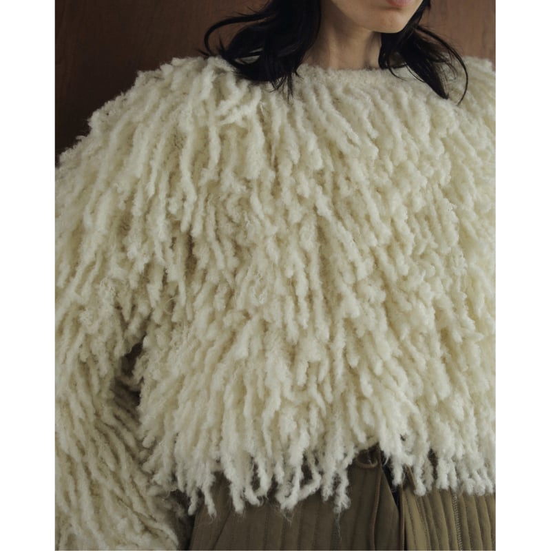 ànuke Loop Fringe Knit