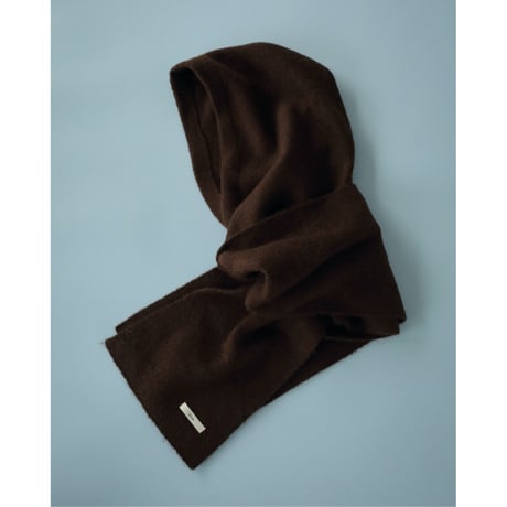 【ànuke】Hoodie Knit Stole　※10月中旬~11月上旬頃 発送予定