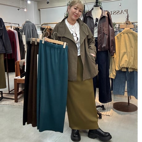 【cafune】rib tight skirt(神タイト)