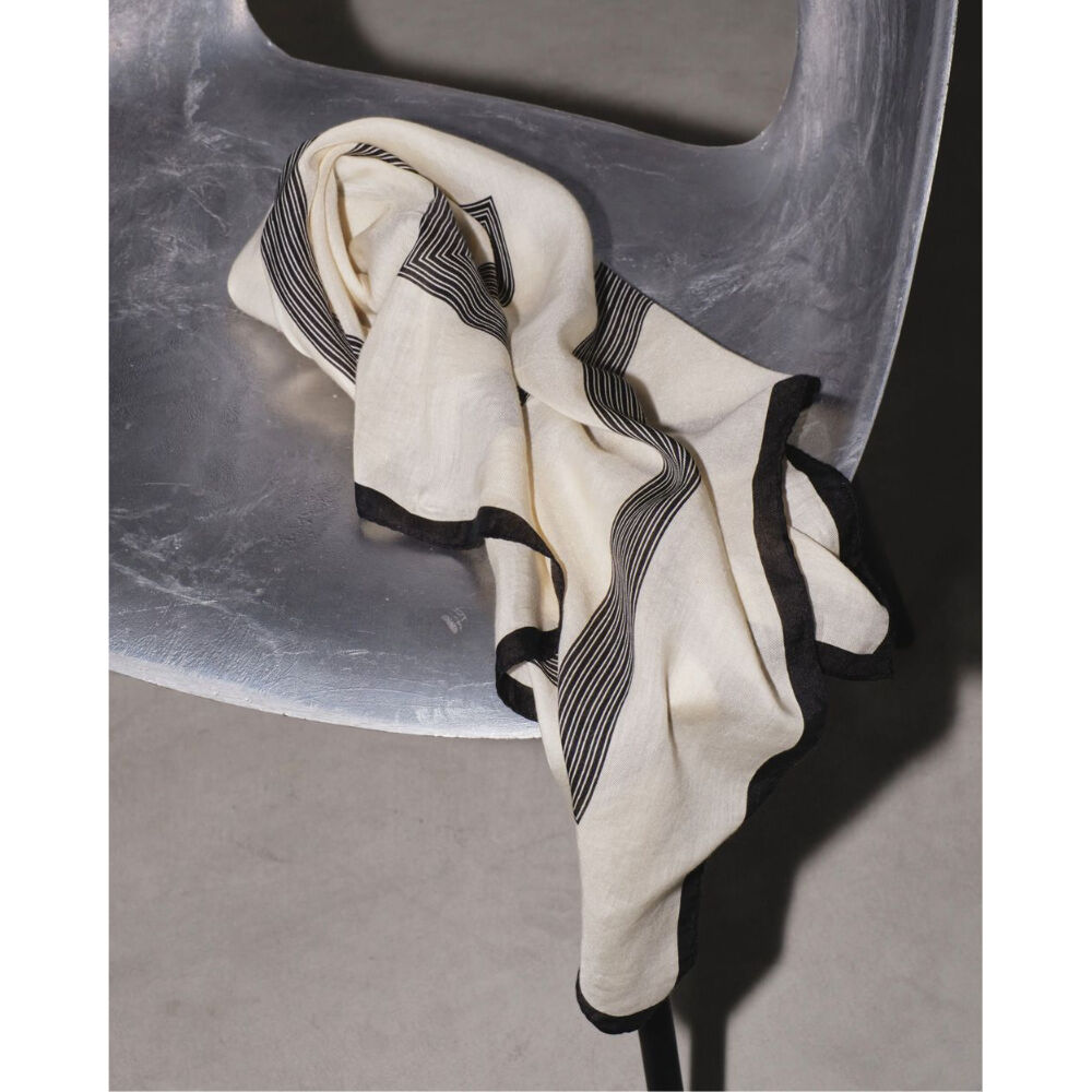 TODAYFUL】Geometric Silk Scarf | selectshop kus