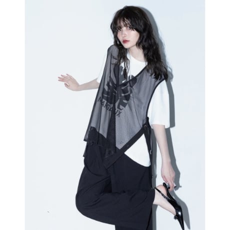【MARGAUX VINTAGE】plant logo-TEE