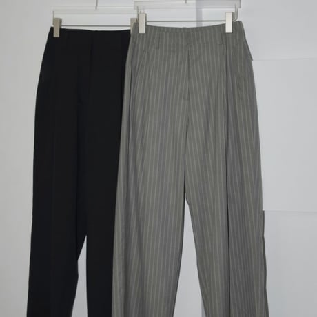 【anuke】Tuck Loose Pants　※納期4月上旬〜5月上旬