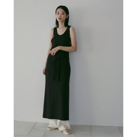 【anuke】Sleeveless Cut Onepiece　※納期3月上旬～4月上旬
