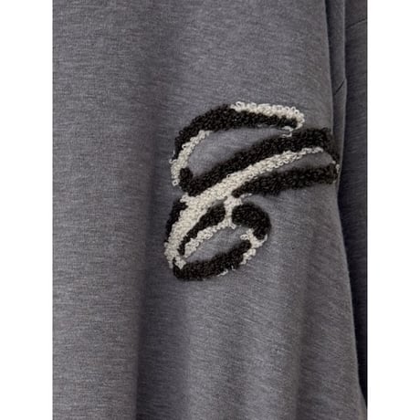 【CHIGNON】ﾓｹﾓｹ刺繍ﾛｺﾞﾛﾝTee