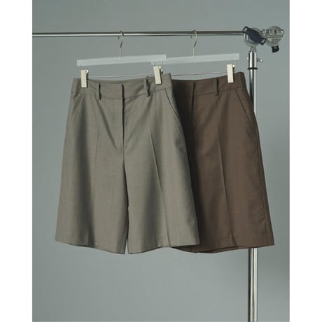 【anuke】Centerpress Half Pants
