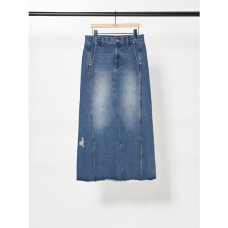【YENN】DENIM MERMAID SK