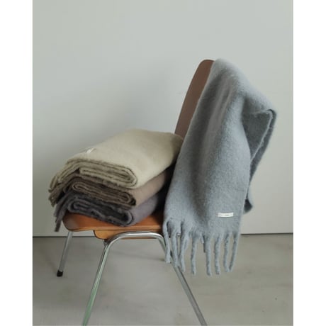 【anuke】Soft Fringe Stole※11月中～12月中