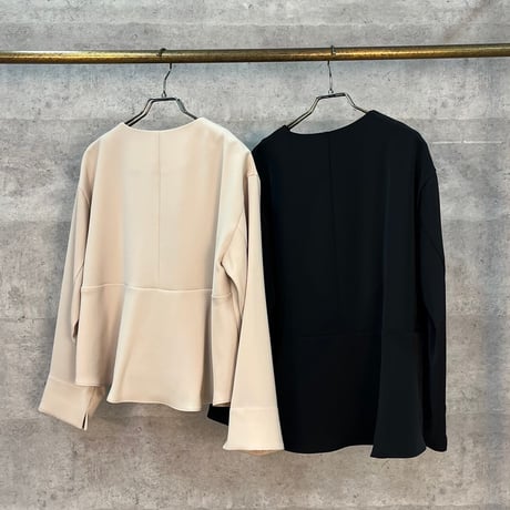 【Anna Kerry】V NoCollar JACKET