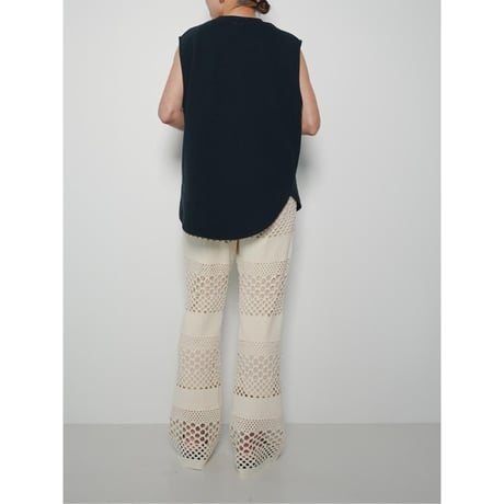 【YENN】KNIT LACE PANTS