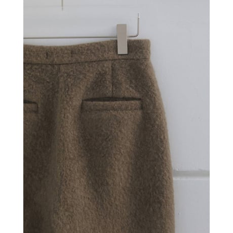 【anuke】Wool Curve Pants　※納期12月中旬～1月中旬