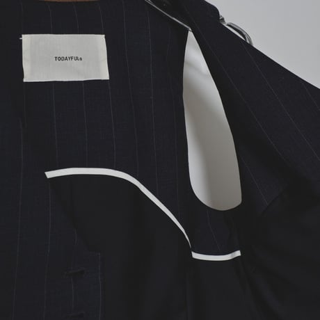 【TODAYFUL】Stripe Compact Vest　※納期2/下～3/下