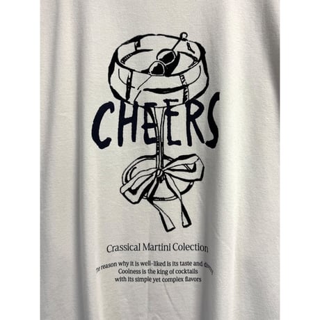 【CHIGNON】 ”CHEERS”ﾛｺﾞﾛﾝTee
