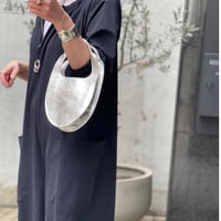 【blancle】M.LEATHER OVAL TOTE　bc1221