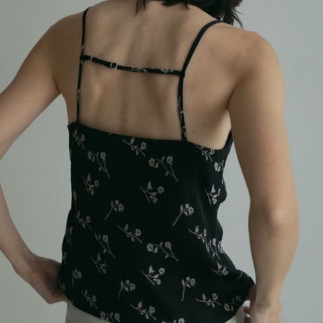 【anuke】Flower Jacquard Tops　※納期5月中旬〜6月中旬