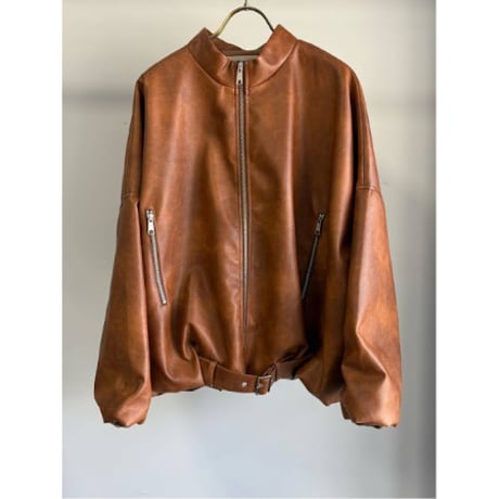 【MARGAUX VINTAGE】レザーライダース