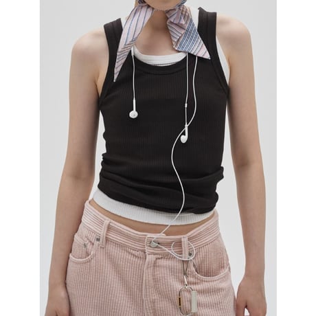 【TODAYFUL】Useful Seamless Rib Tanktop